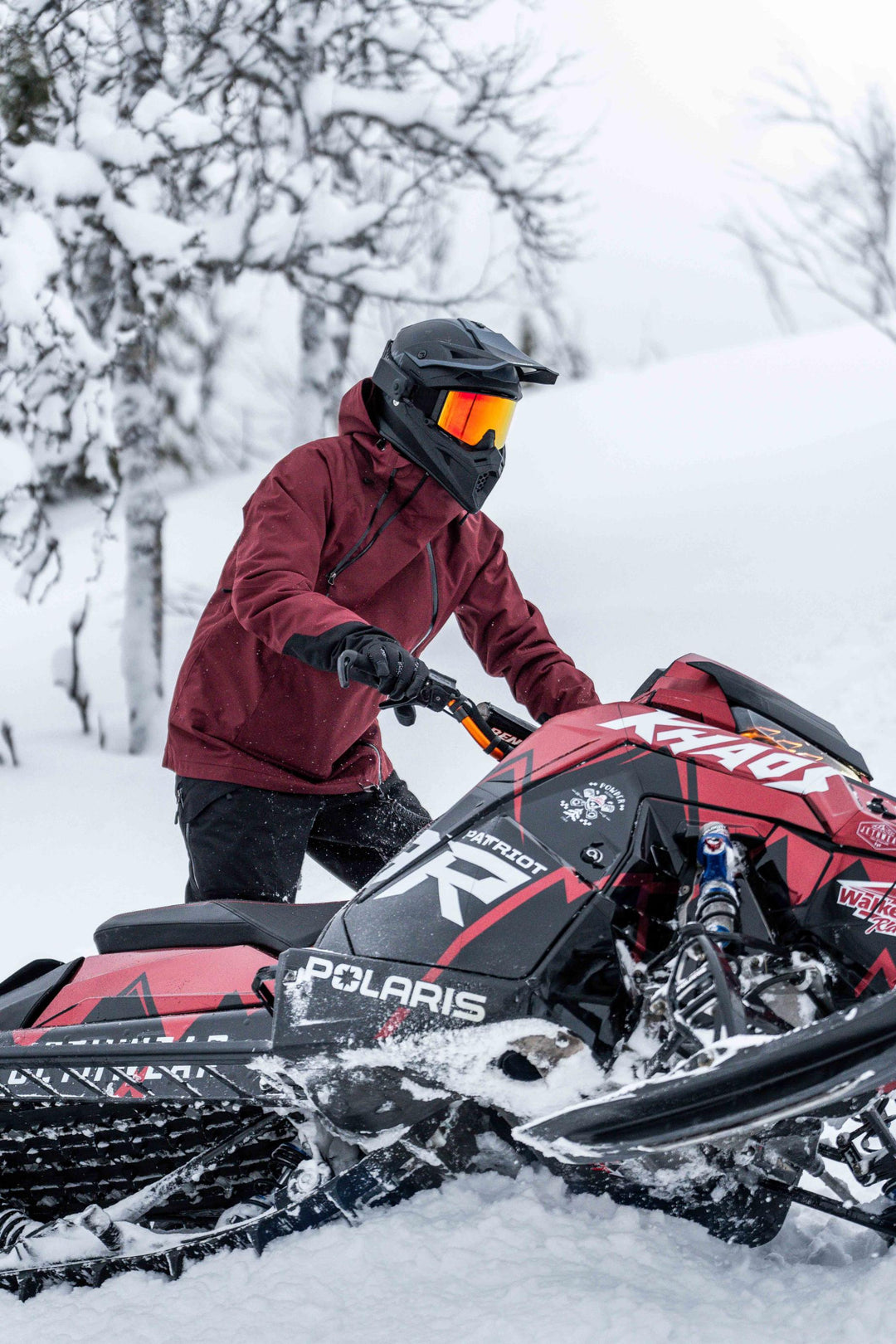 Flight Anorak - Burgundy - 40g