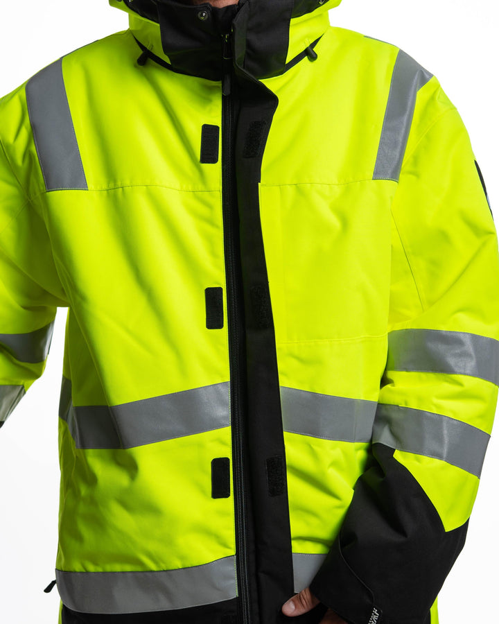 Jethwear Work Coat - Safety Yellow