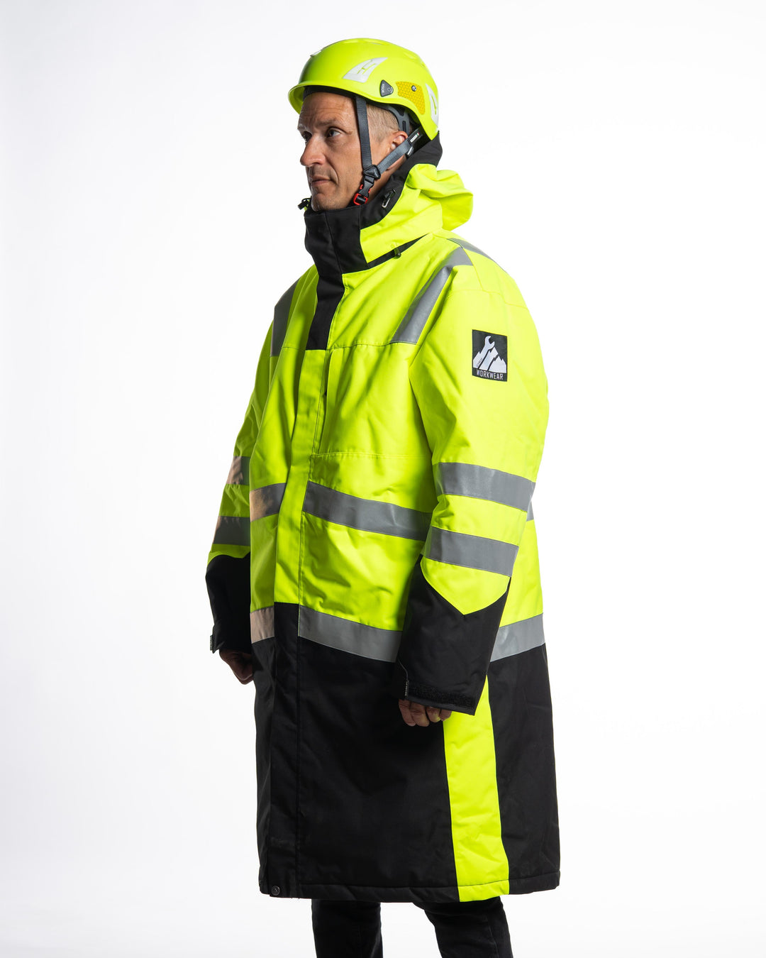 Jethwear Work Coat - Safety Yellow