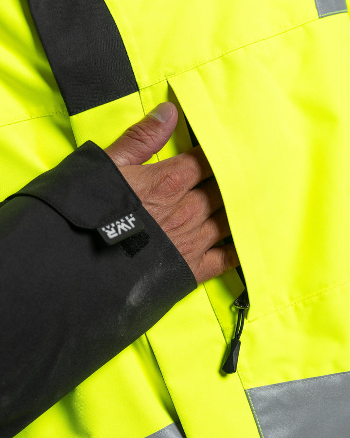 Jethwear Work Coat - Safety Yellow