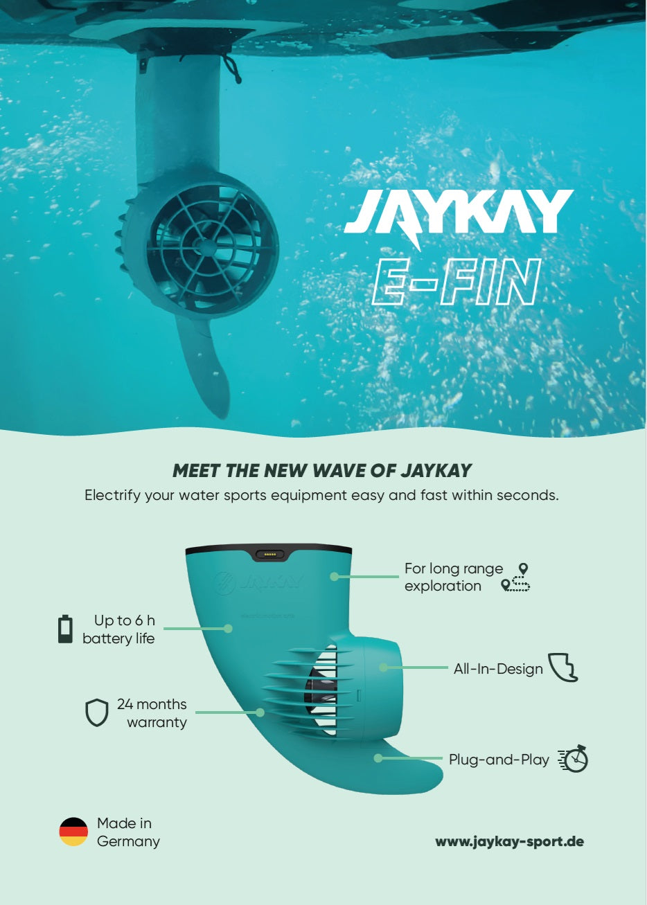 Sähkömoottori SUP-lautaan Jaykay 2.0