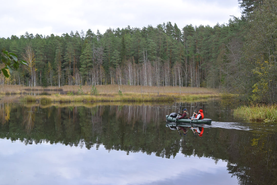 Packraft Adventure Twin Army Green Kaksikko