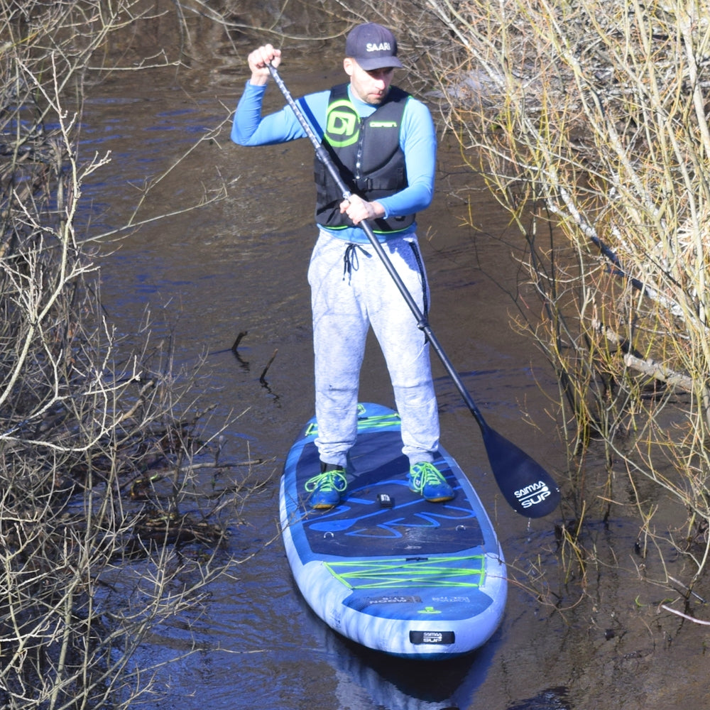 Saimaa SUP Moon 2026 (355 x 76cm) - Nopea & kantava retkisup
