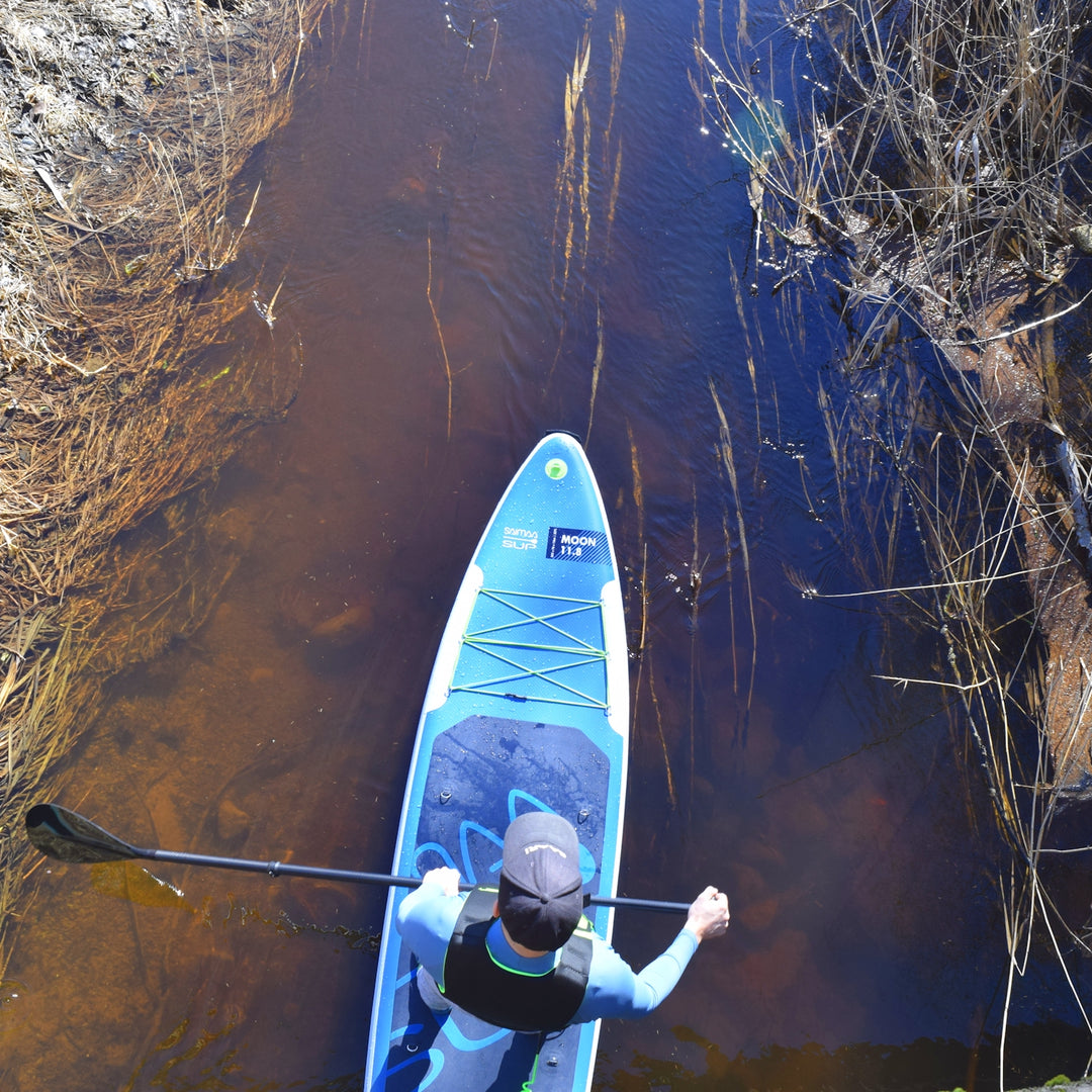Saimaa SUP Moon 2026 (355 x 76cm) - Nopea & kantava retkisup