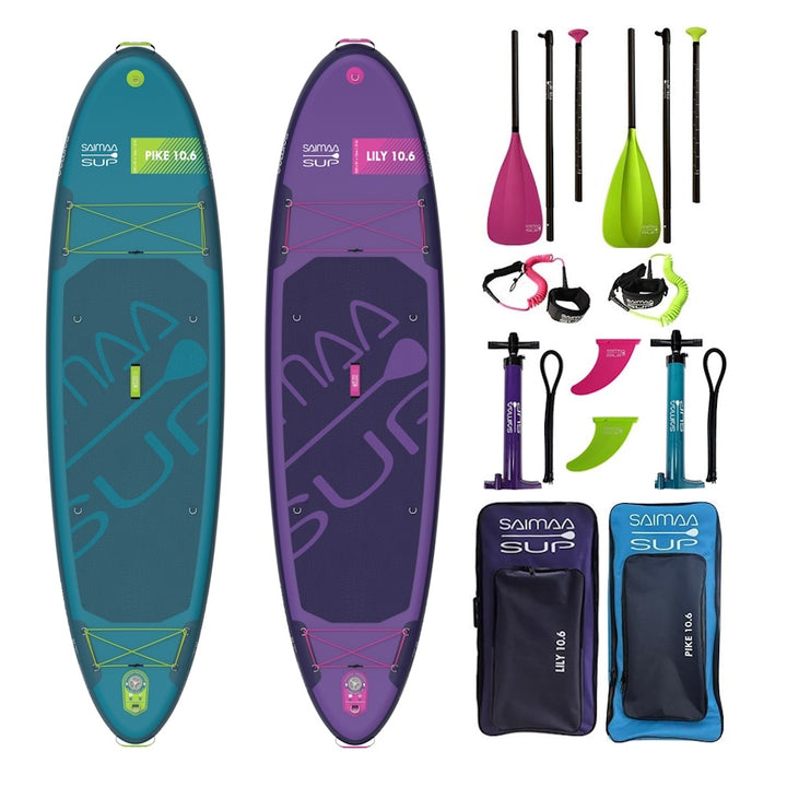 Saimaa SUP Pike 2026 (320 x 81 cm) - SUP board for the whole family