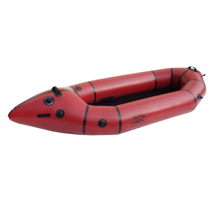 Packraft Trek Viininpunainen Yleismalli