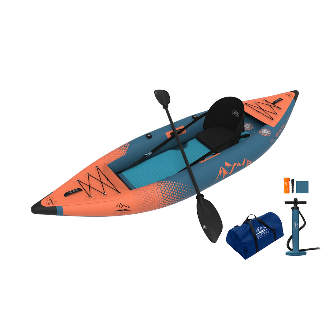 Saimaa Kayaks Adventure 1 Inflatable Kayak – Stable & Versatile All-Rounder