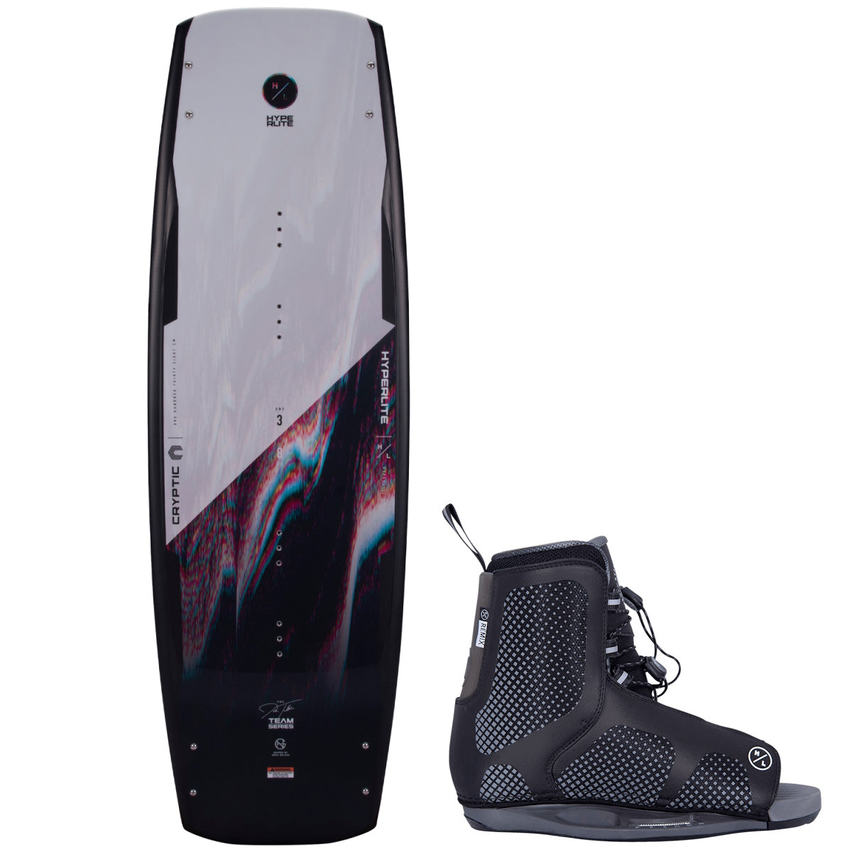 Hyperlite Cryptic + Remix wakeboard paketti