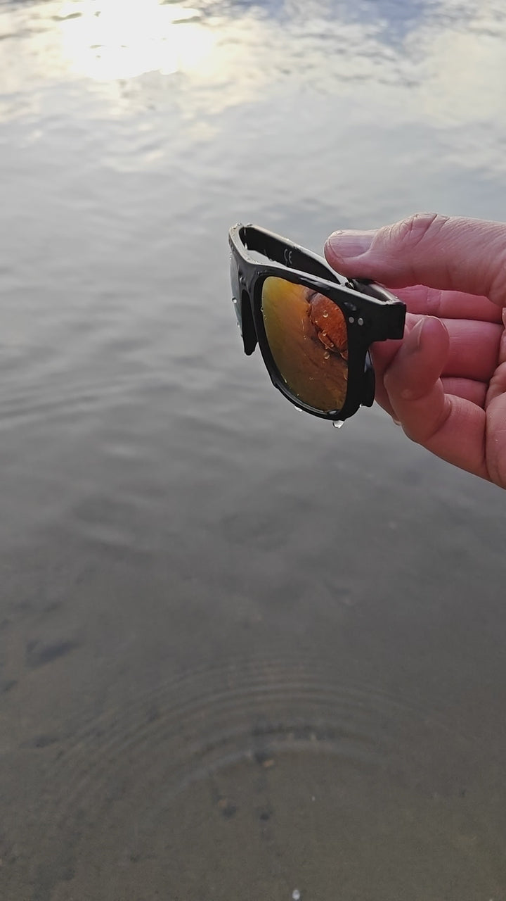 Floating sunglasses Breeze, Sunset Red