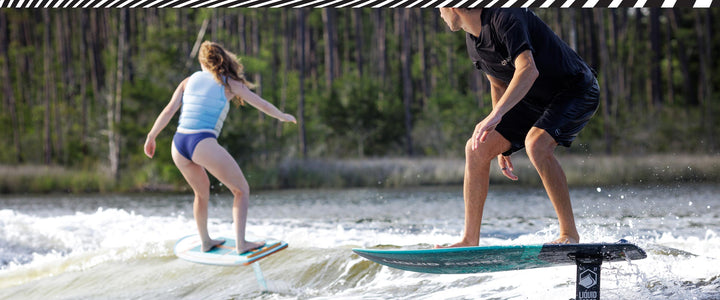 Liquid Force Launch Wakefoil - käytössä
