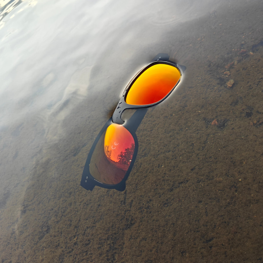 Floating sunglasses Breeze, Sunset Red