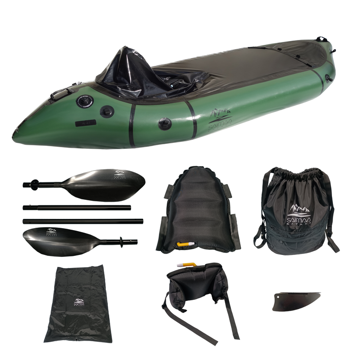 Packraft Adventure demokappale (Army green)