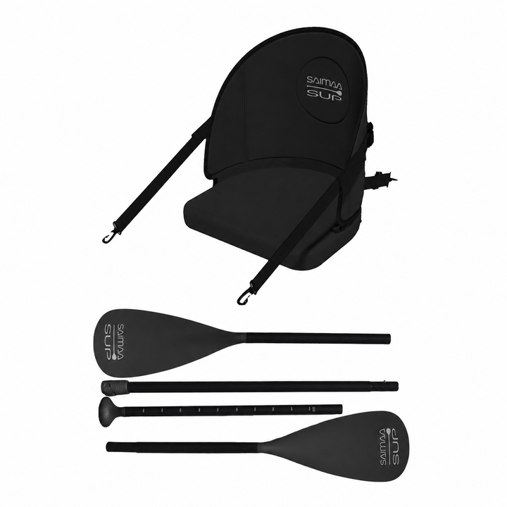 Canoe package for SUP board (kayak paddle + seat)