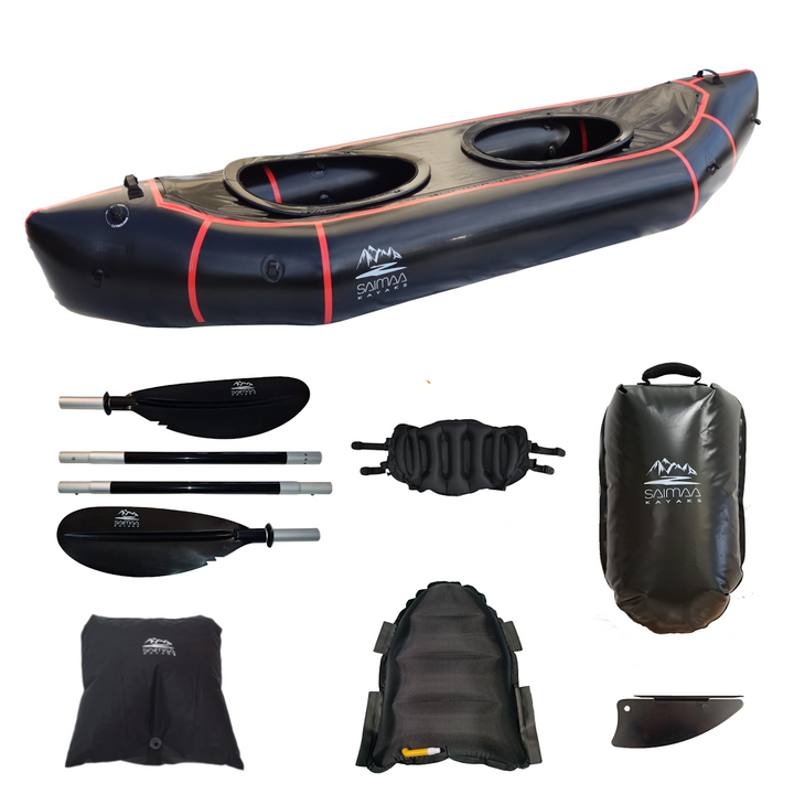 Packraft Adventure Twin XL - Iso Kaksikko (350x99cm)