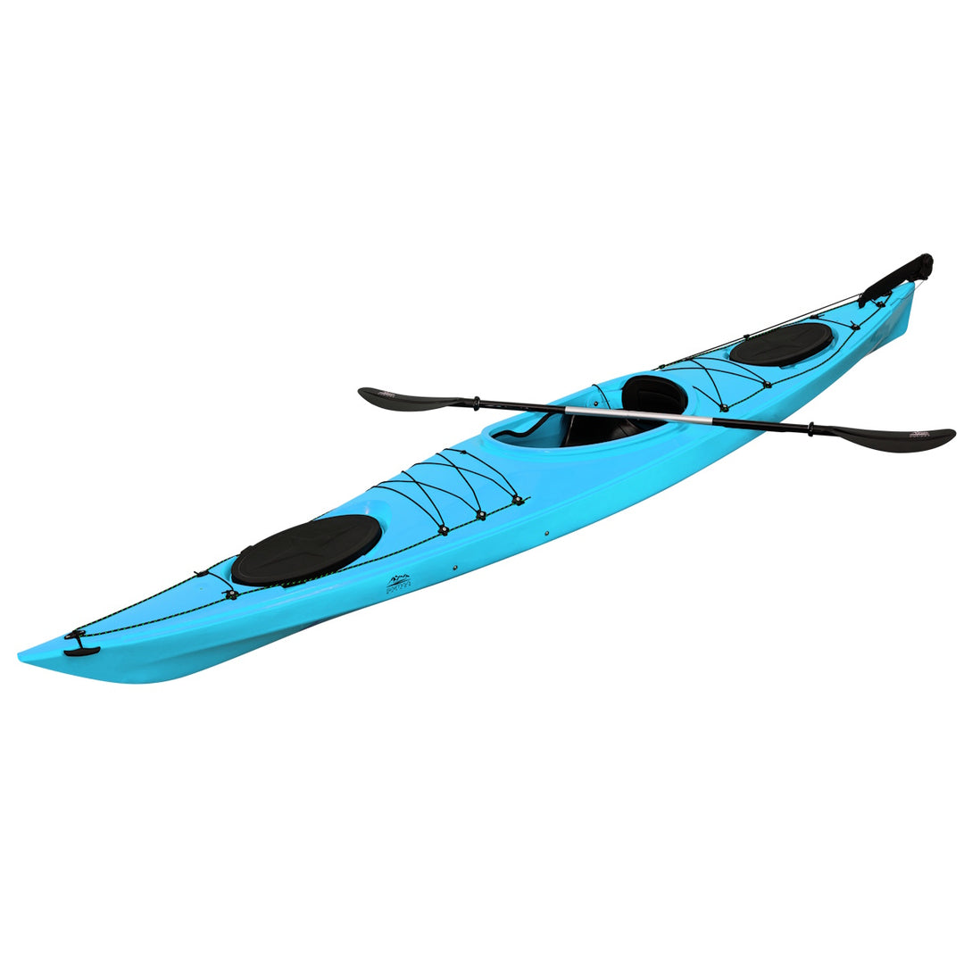 trek kajakki edestä ylhäältä kuvattuna