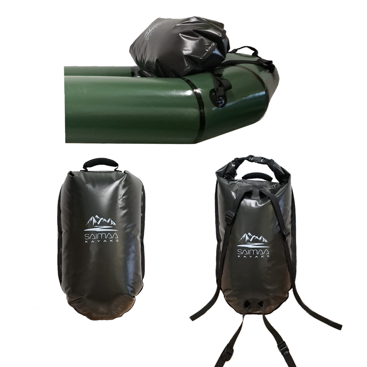 Saimaa Kayaks Packraft Feather (Blue) – Ultra-Light Backpack Packraft for Adventures Anywhere