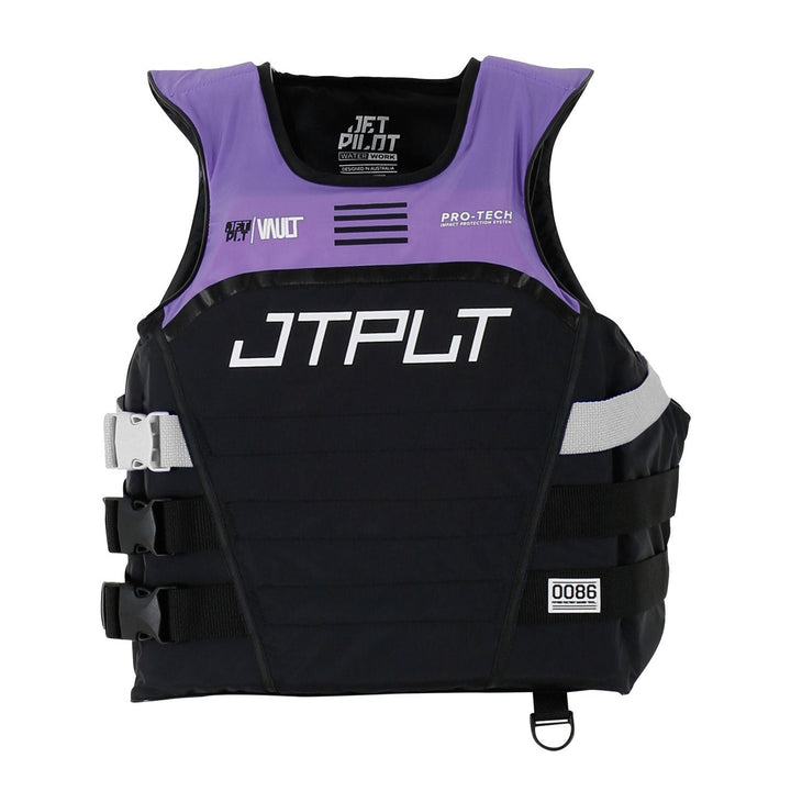 Jetpilot RX Vault Protech nylon Purple jettiliivi selkäpanssarilla