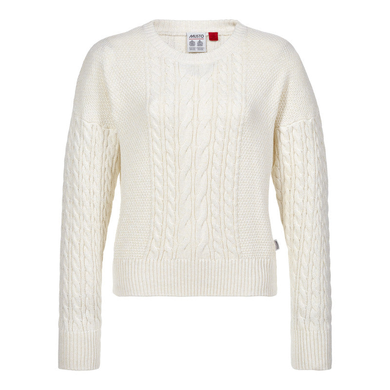 MUSTO NAISTEN CABLE KNIT NEULE