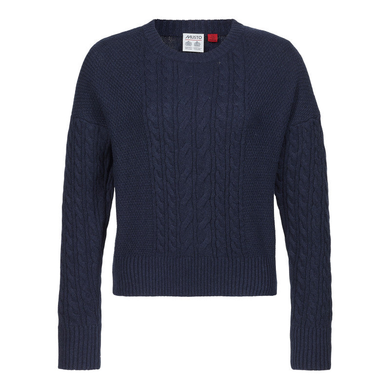 MUSTO NAISTEN CABLE KNIT NEULE