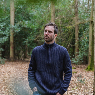 MUSTO MARINA HALF ZIP NEULE