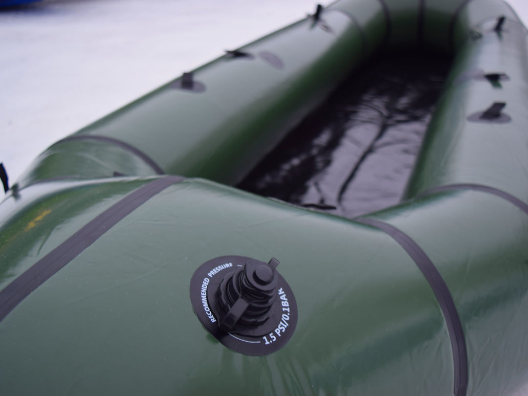 Packraft Fisher Twin Kalastukseen